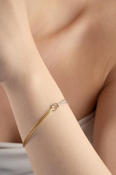 Heliophilia Silver Pulsera de Plata de Ley 925 con Baño de Oro Heliophilia Silver Pulsera de Plata de Ley 925 con Baño de Oro